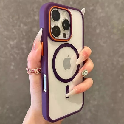 Funda Magsafe De Lujo Diseño Premium para iPhone 11,12,13,14,15,16,17 pro max +