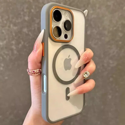 Funda Magsafe De Lujo Diseño Premium para iPhone 11,12,13,14,15,16,17 pro max +